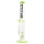 Grace Glass | Limited Edition Straight GREEN Bong | H:41cm Socket:18,8cm TH:5mm