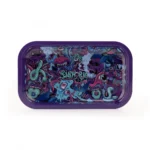 Euphoria Metal Rolling Tray Psychedelic