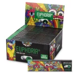 Euphoria Vibrant Rolling Papers Kingsize + Filters