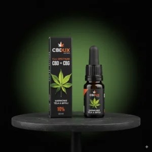 CBD 10% + CBG 10%, THC 0,2%, HARMONIE TĚLA A MYSLI