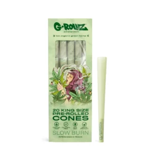 G-Rollz | Collector 'Colossal Dream' Organic Green Hemp - 20 KS Cones