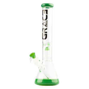 Grace Glass | Limited Edition Green Beaker Bong | H:41cm Socket:18,8cm TH:5mm