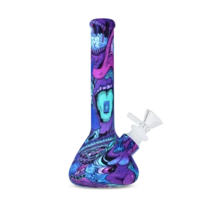 Euphoria Silicone Bong - Psychedelic