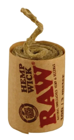 Zápalná konopná šňůra RAW Hemp Wick 3 m