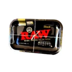 RAW All Black Medium Metal Rolling Tray