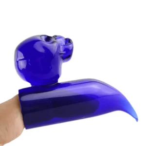 Skull Finger Glass Dabber